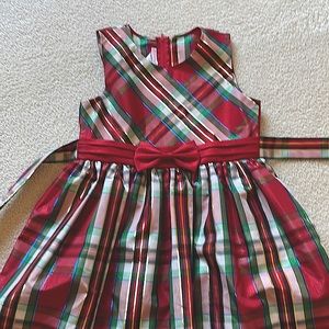 Girls Bonnie Jean Metallic Dress